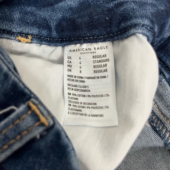 American Eagle Curvy High Rise Skinny Jean - 4 - Picture 2 of 4